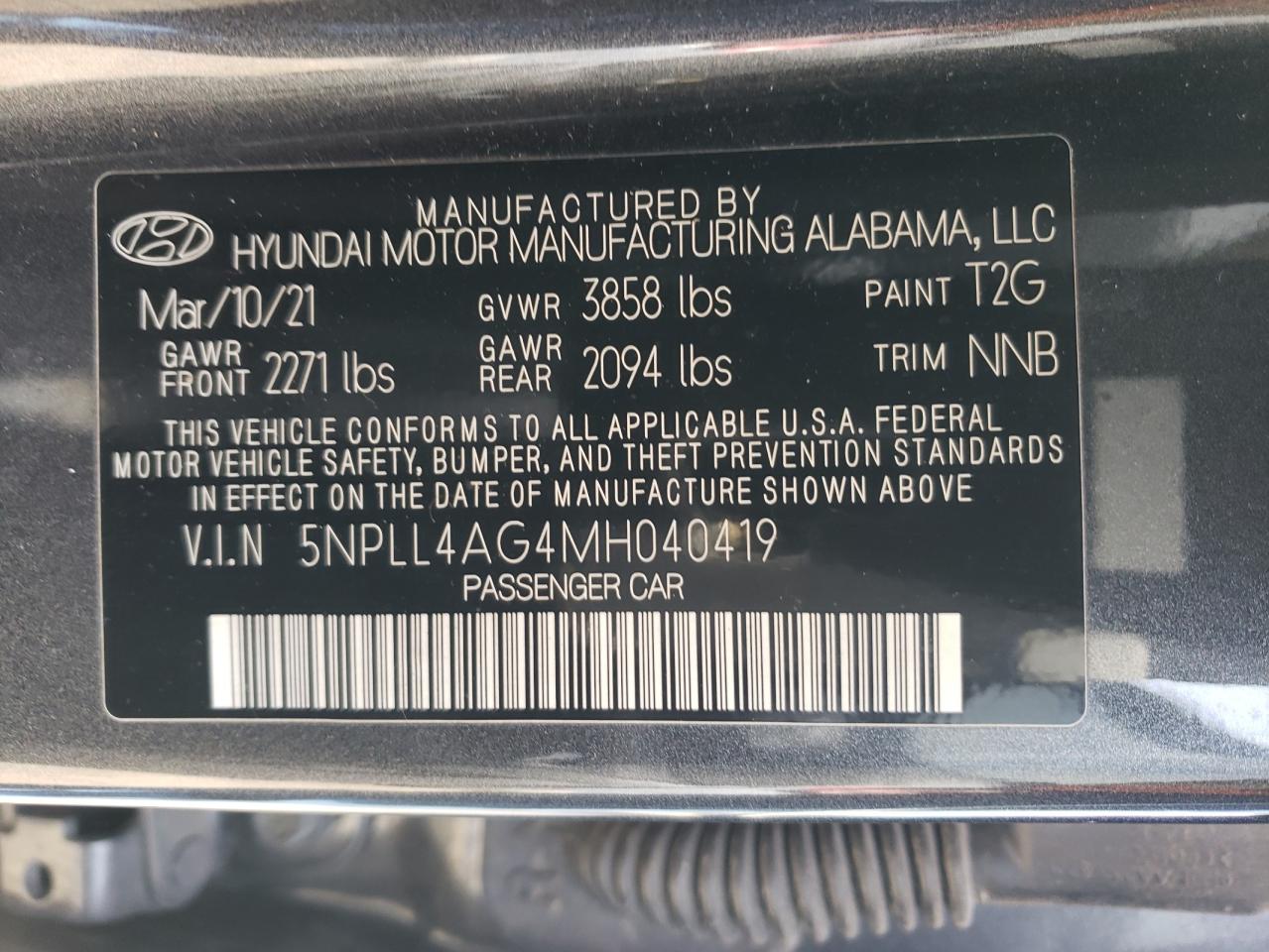 2021 Hyundai Elantra - Image 12