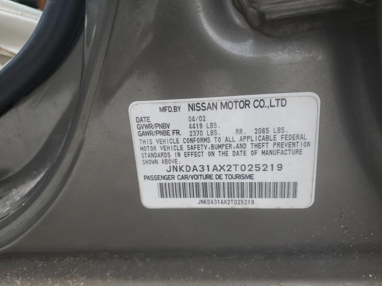 2002 Infiniti I - Image 12