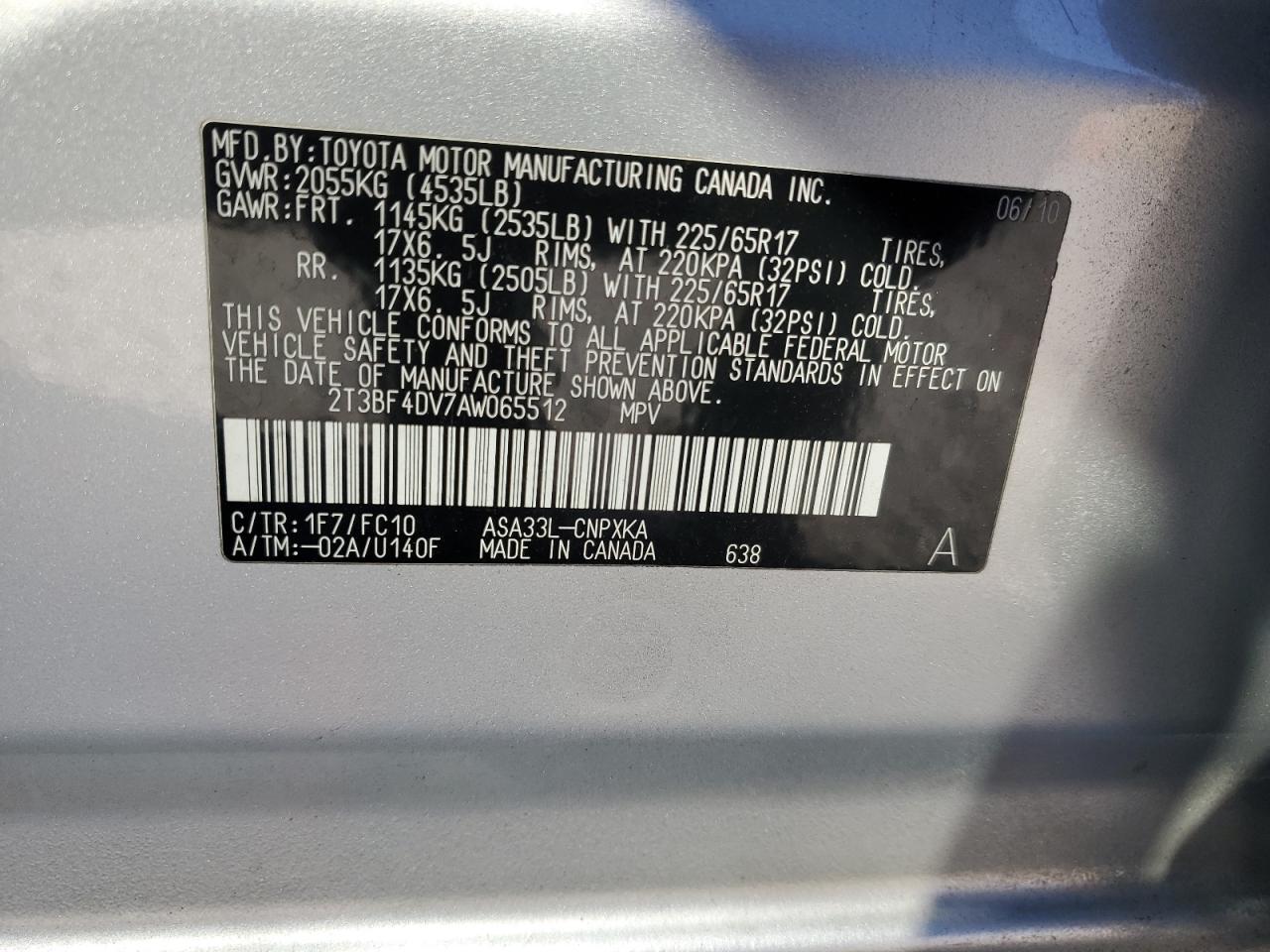 2010 Toyota RAV 4 - Image 13
