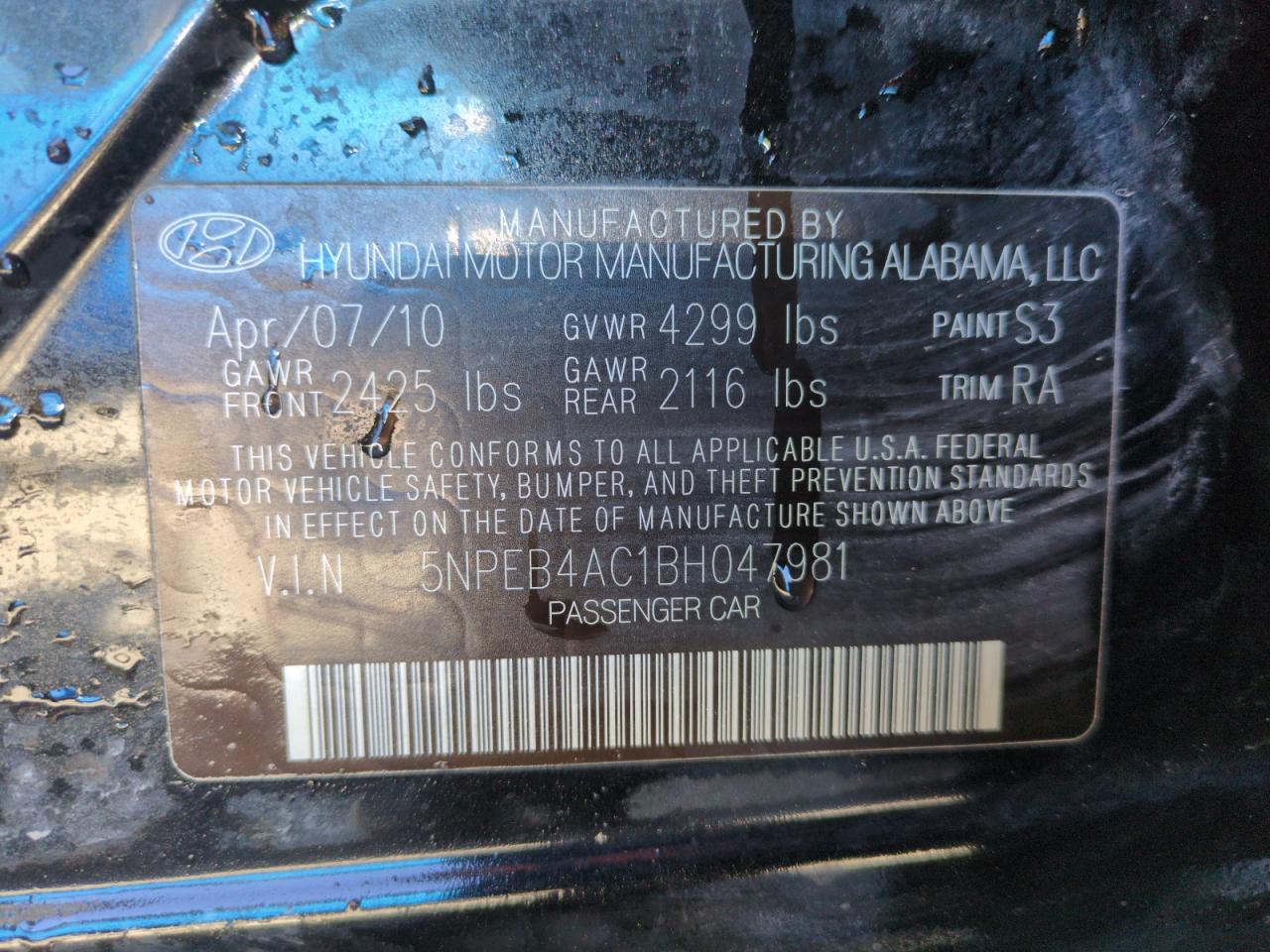 2011 Hyundai Sonata - Image 12