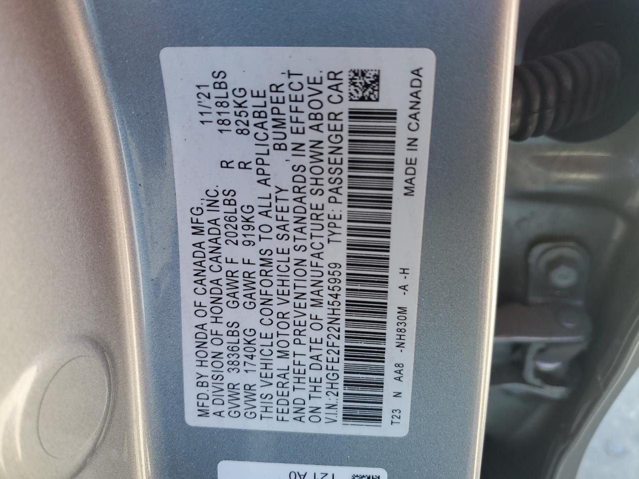 2022 Honda Civic - Image 14