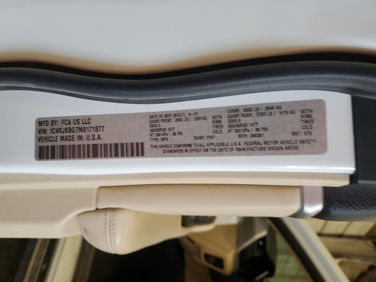 2021 Jeep Grand Cherokee - Image 13