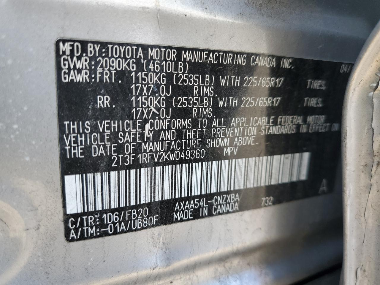 2019 Toyota RAV 4 - Image 13