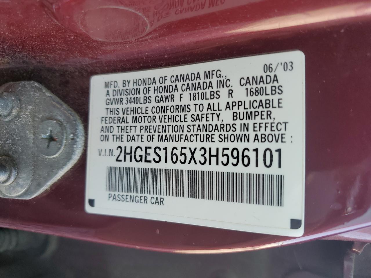 2003 Honda Civic - Image 14