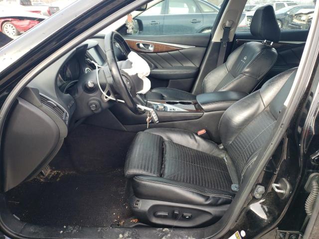  INFINITI Q50 2014 Чорний