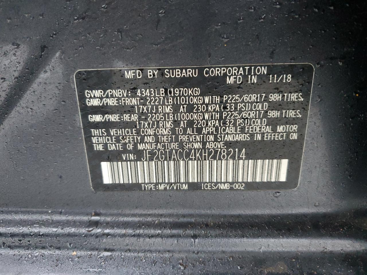 2019 Subaru XV - Image 15
