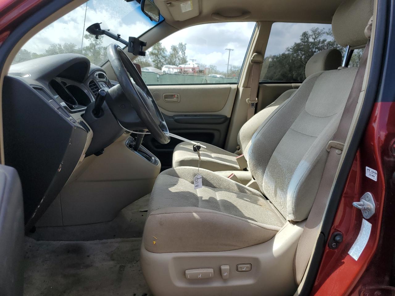 2001 Toyota Highlander VIN: JTEHF21A910011743 Lot: 45382285