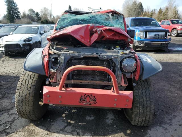  JEEP WRANGLER 2012 Red