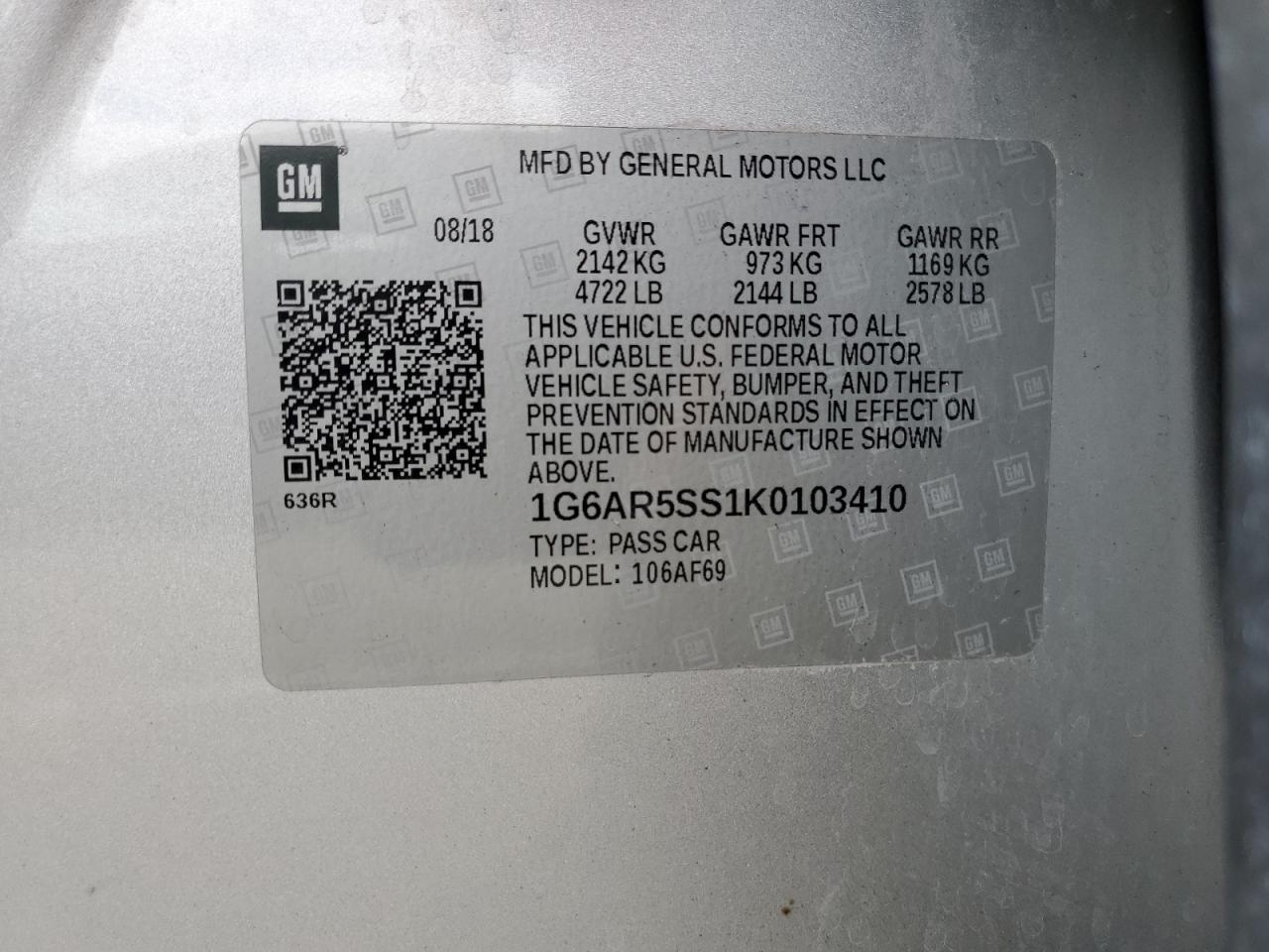 2019 Cadillac CTS - Image 12