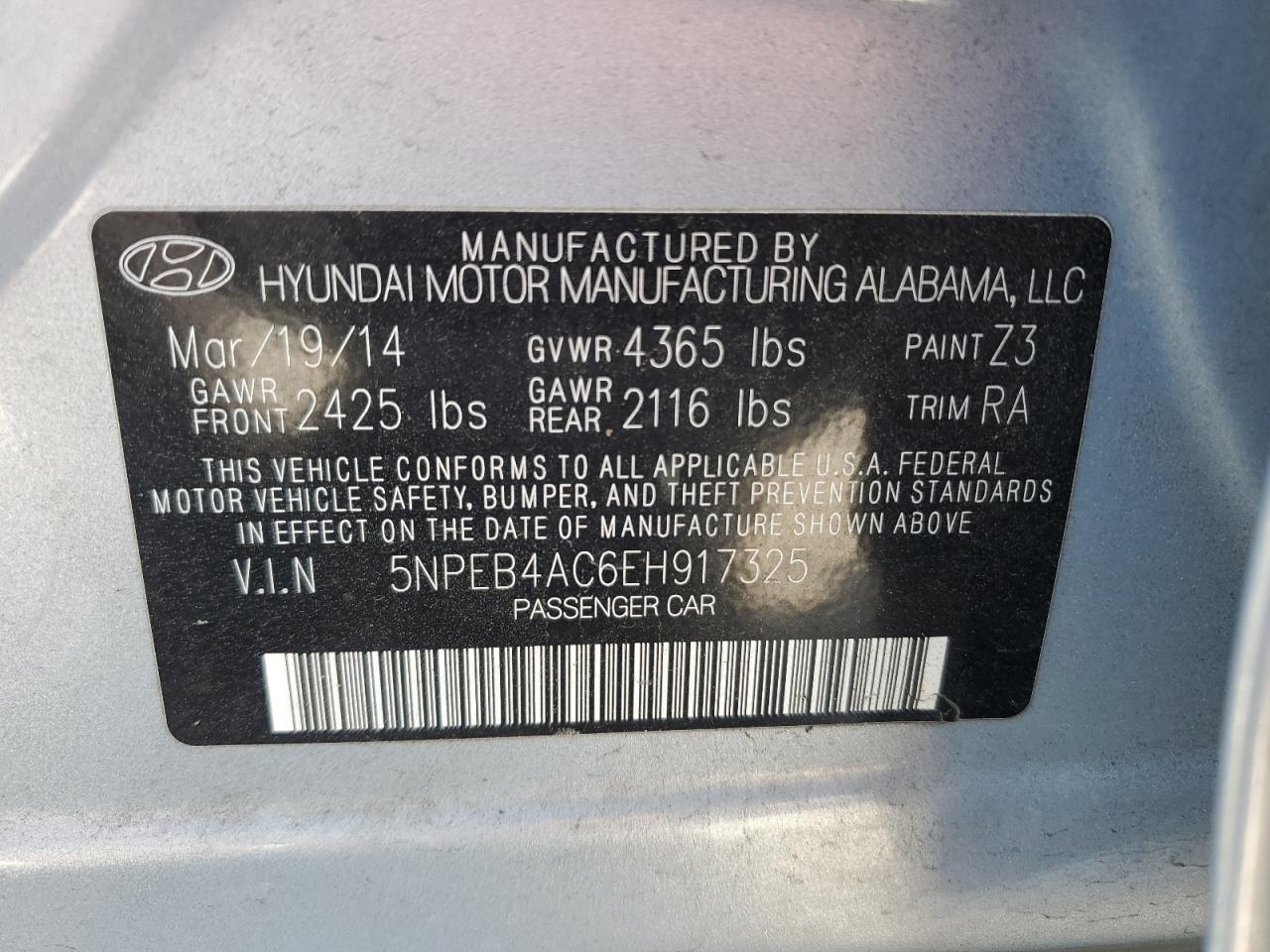 2014 Hyundai Sonata - Image 14