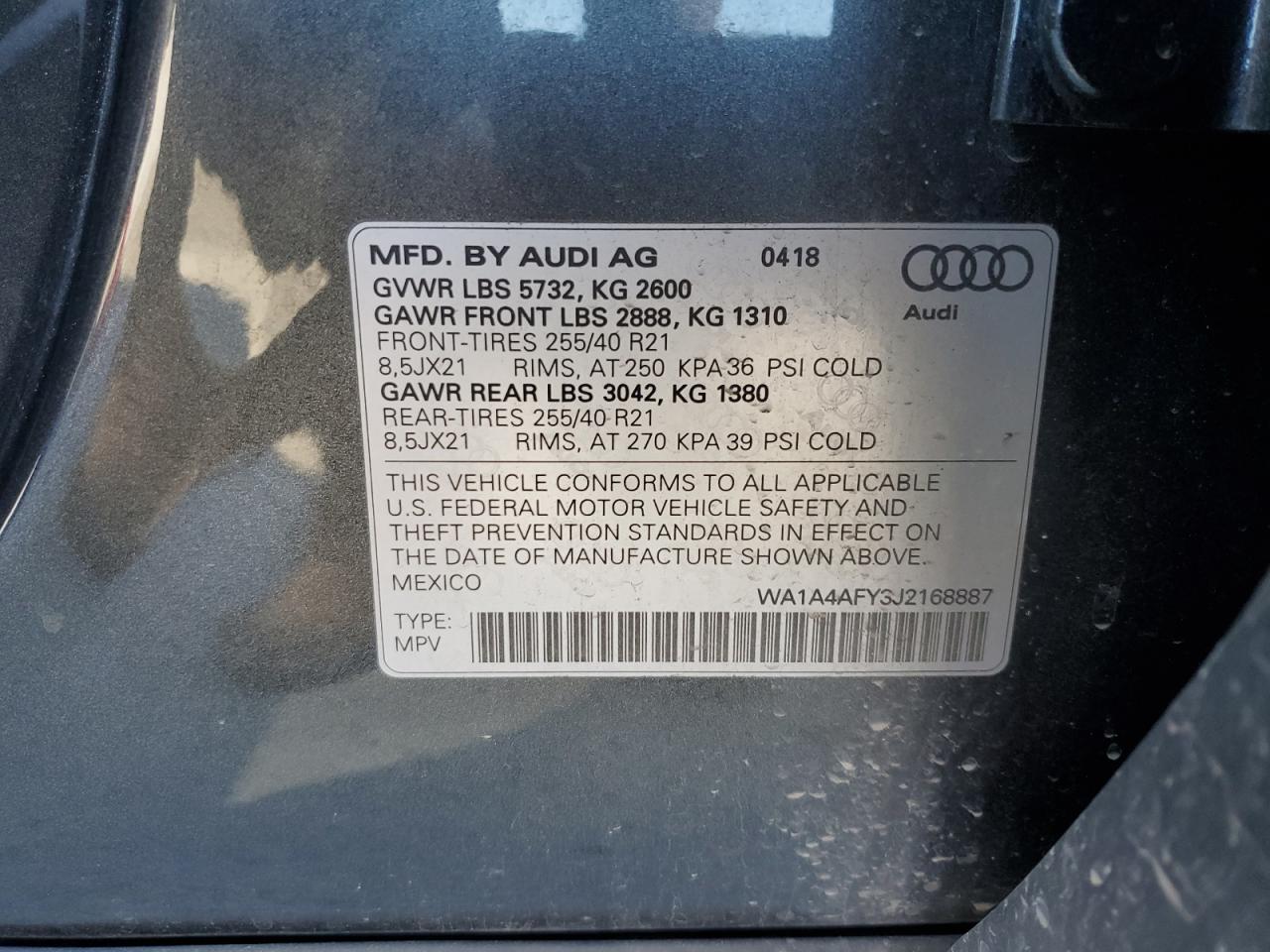 2018 Audi SQ5 - Image 13