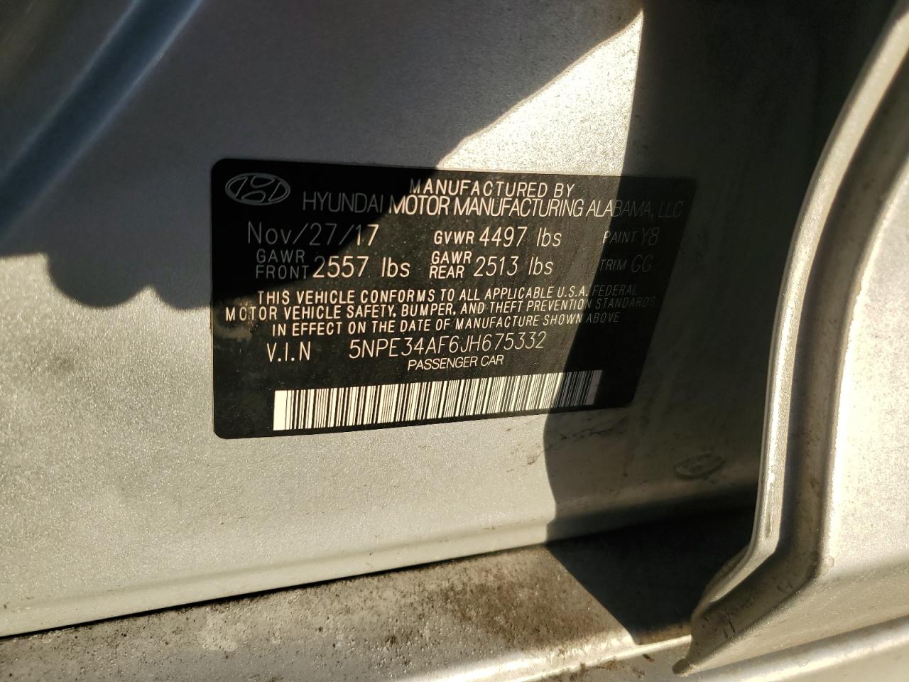 2018 Hyundai Sonata - Image 12