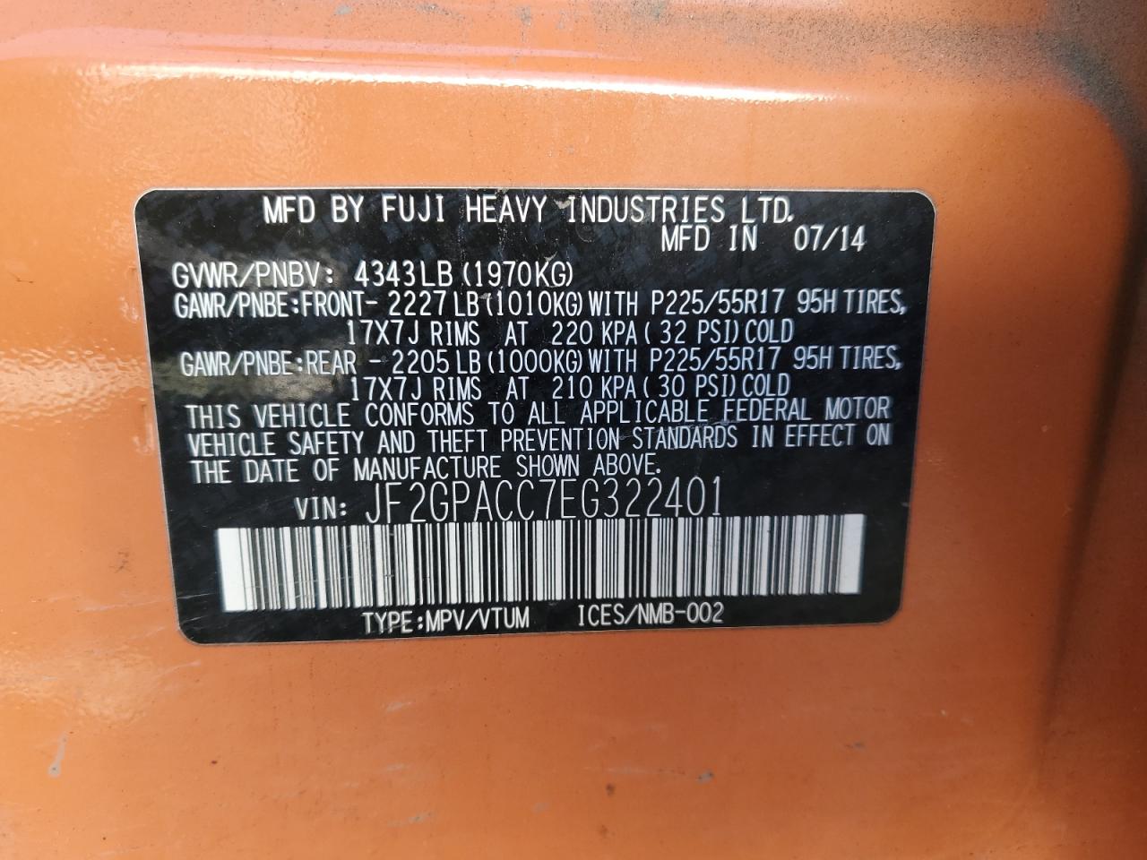 2014 Subaru XV - Image 12