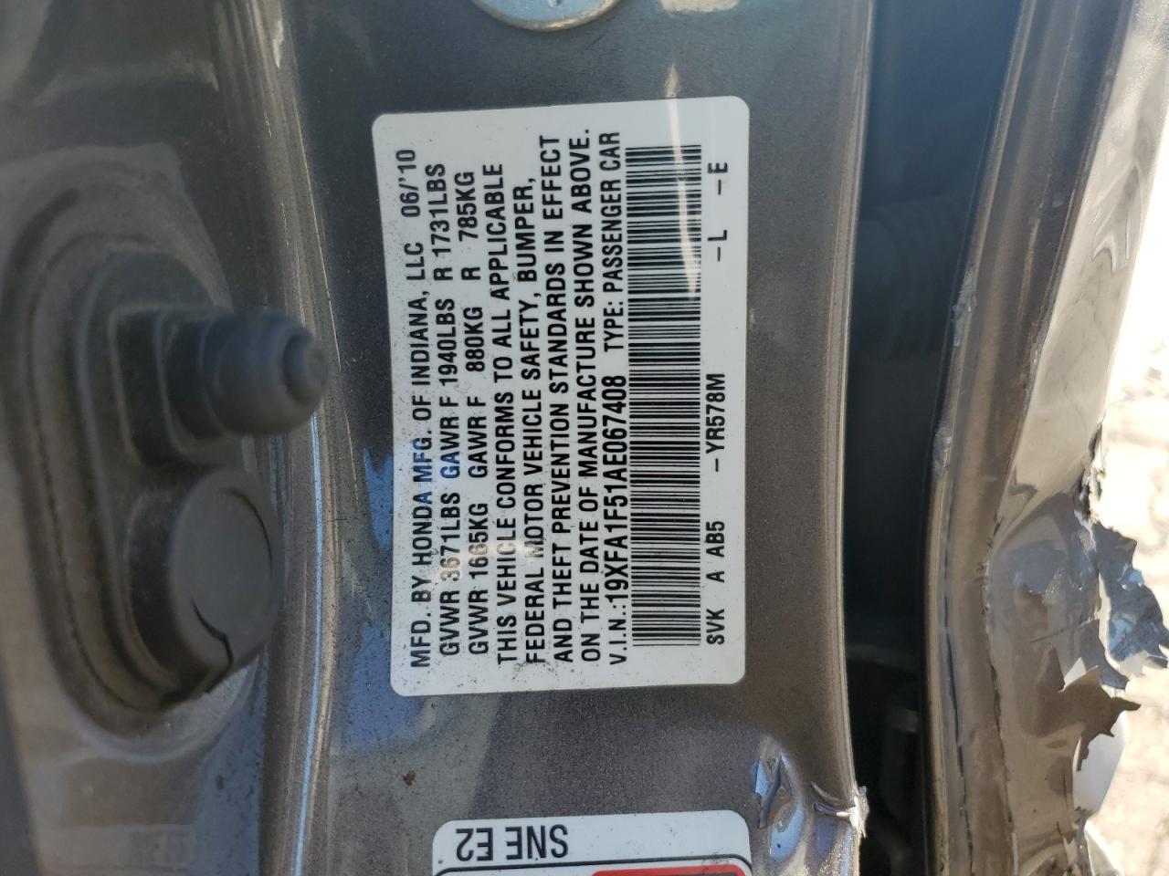 2010 Honda Civic - Image 14