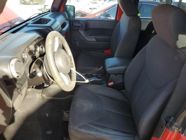  JEEP WRANGLER 2013 Czerwony