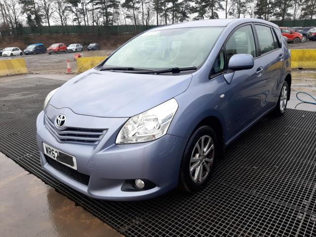 2012 TOYOTA VERSO TR D for sale at Copart WOLVERHAMPTON