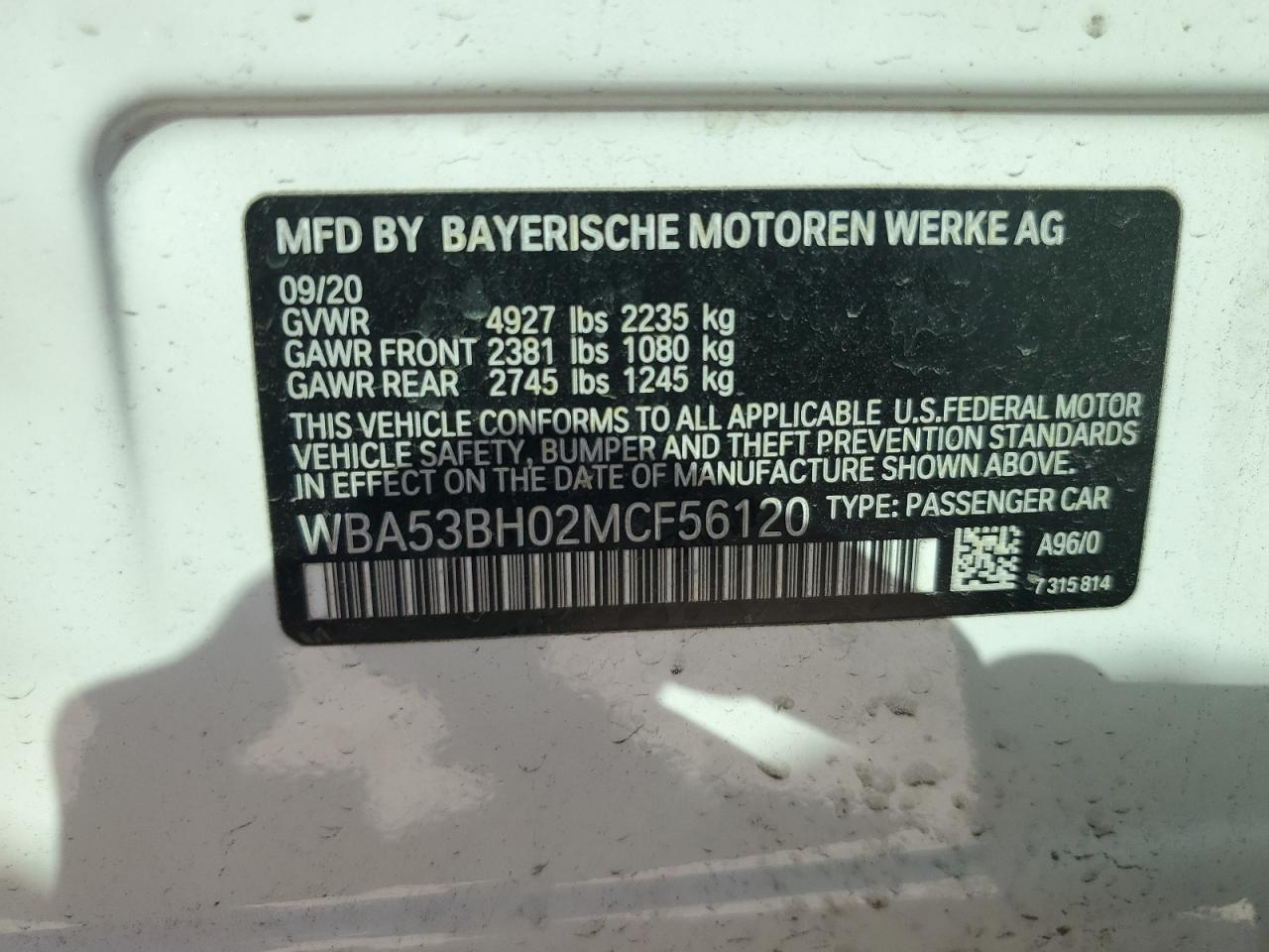 2021 BMW 5er - Image 13