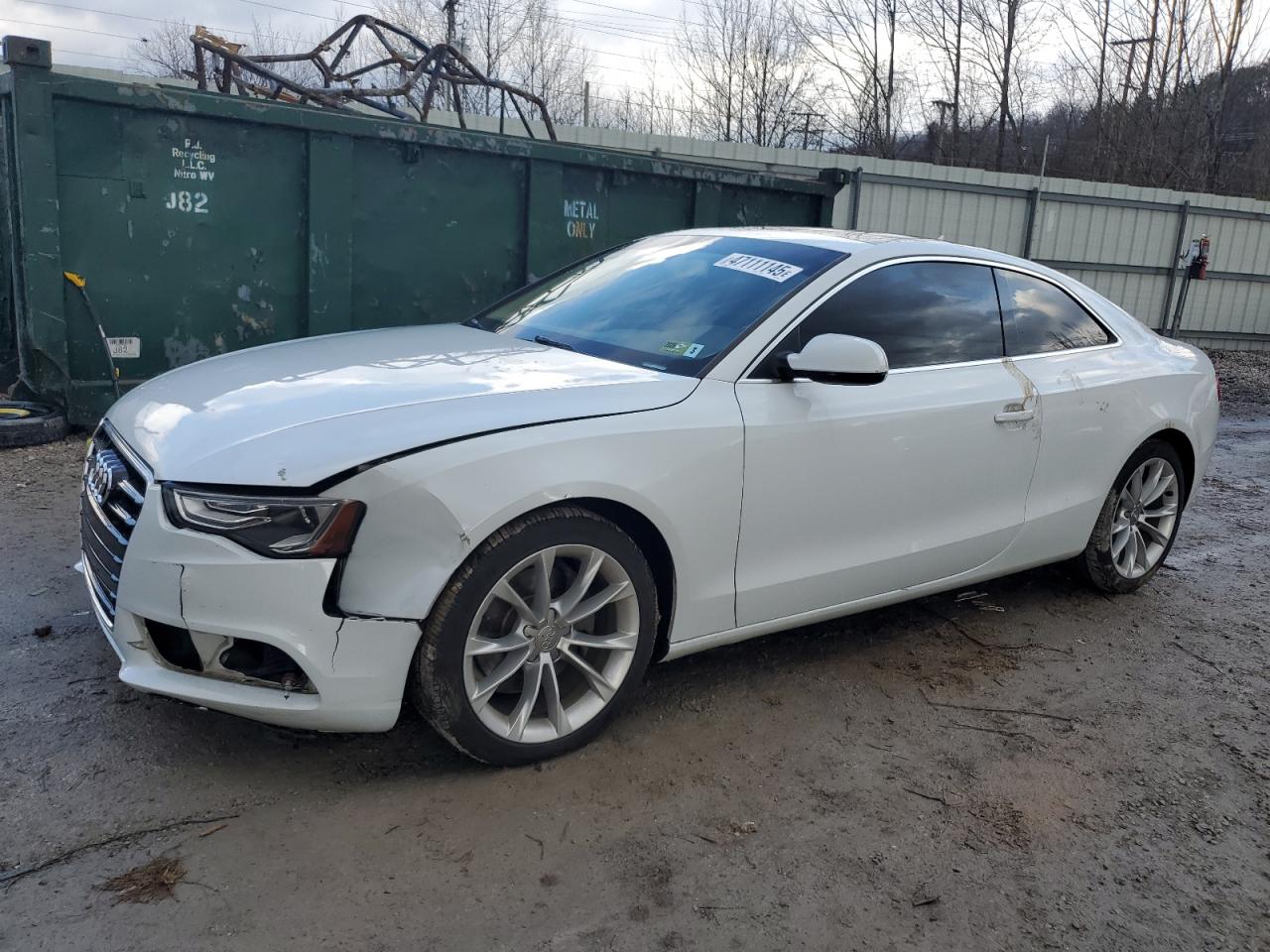 2013 Audi A5 Premium for Sale in Hurricane, WV - Front End