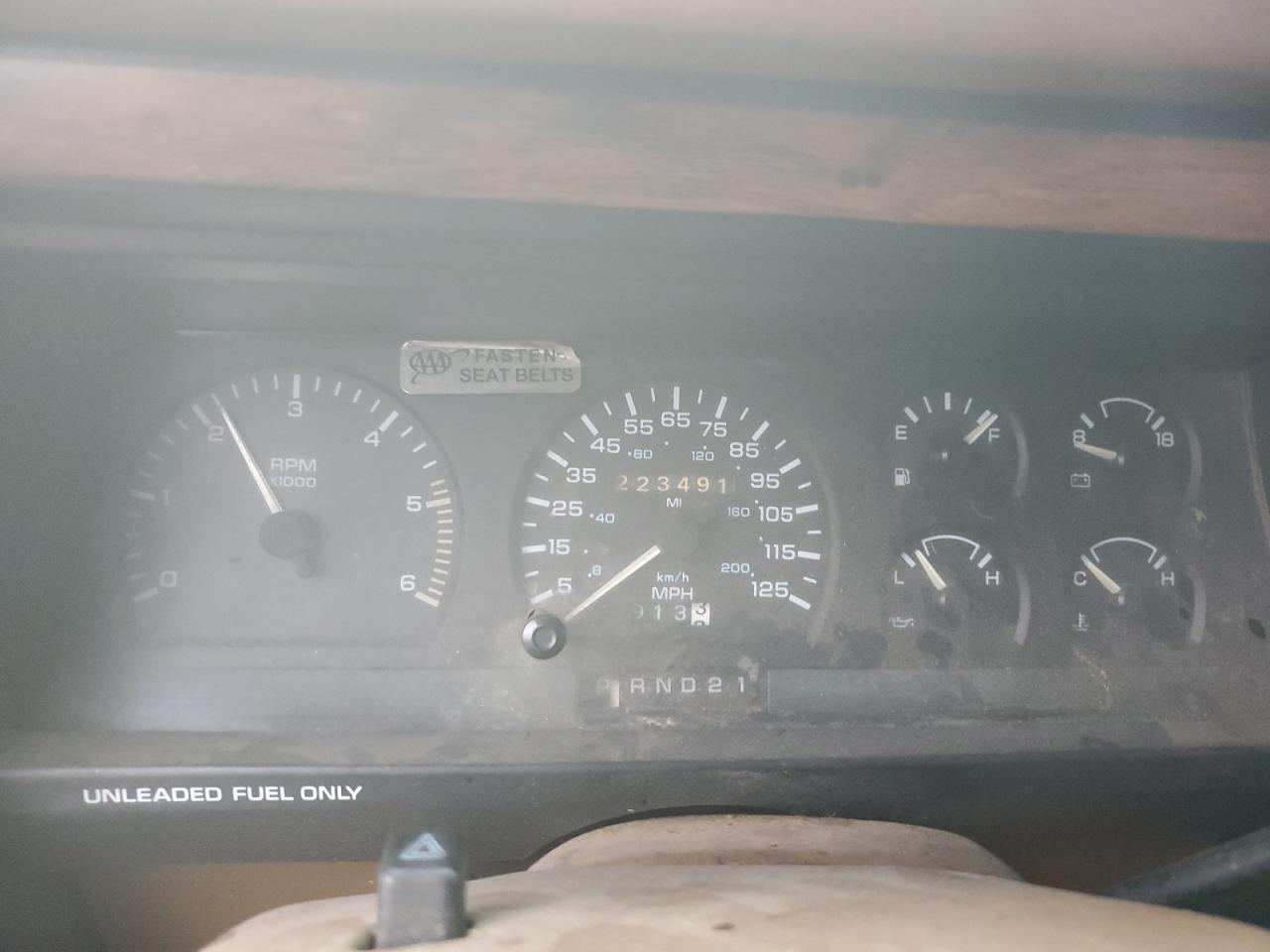 1992 Dodge Dakota VIN: 1B7GL23Y2NS657705 Lot: 44554435