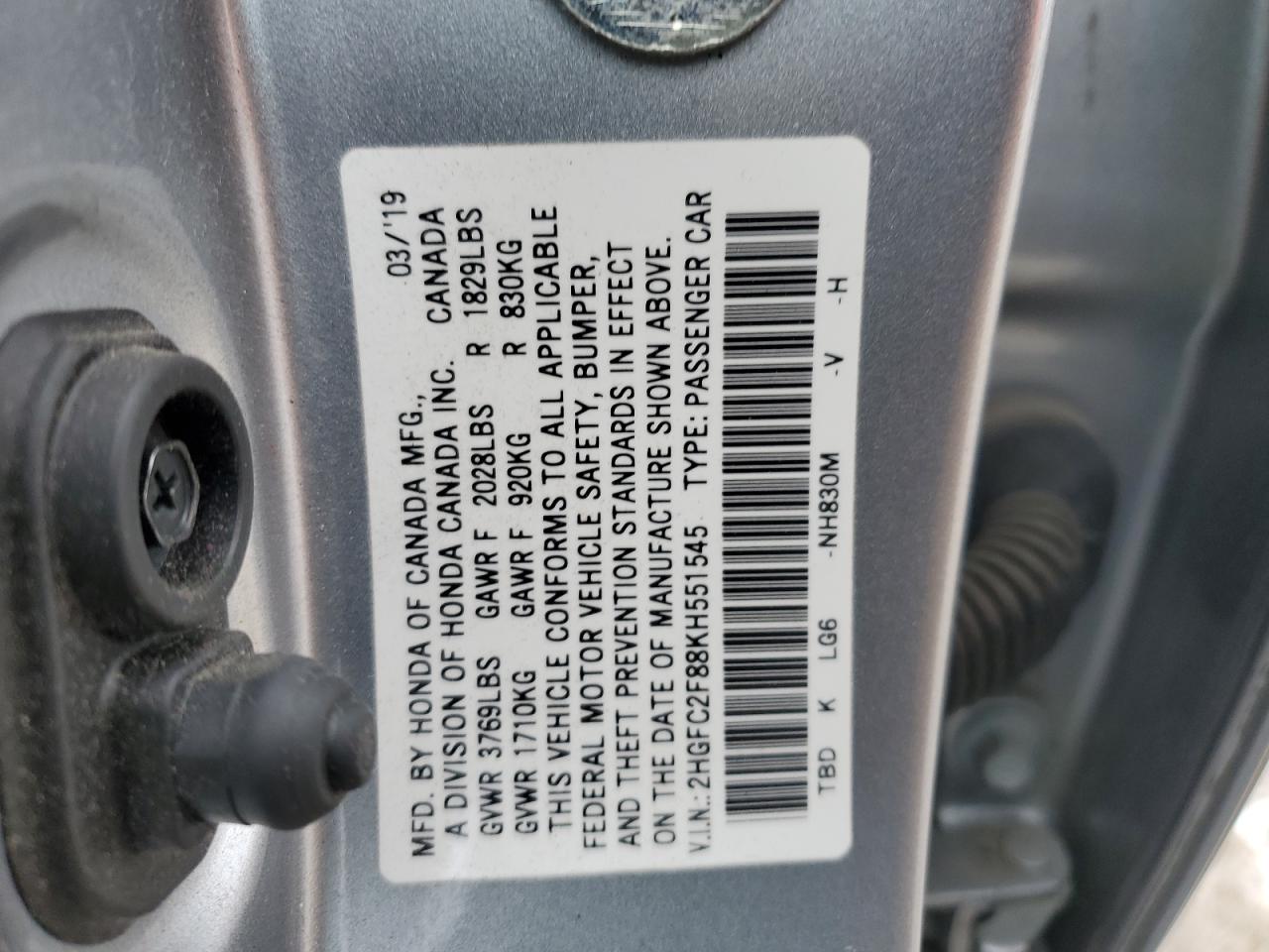 2019 Honda Civic - Image 14