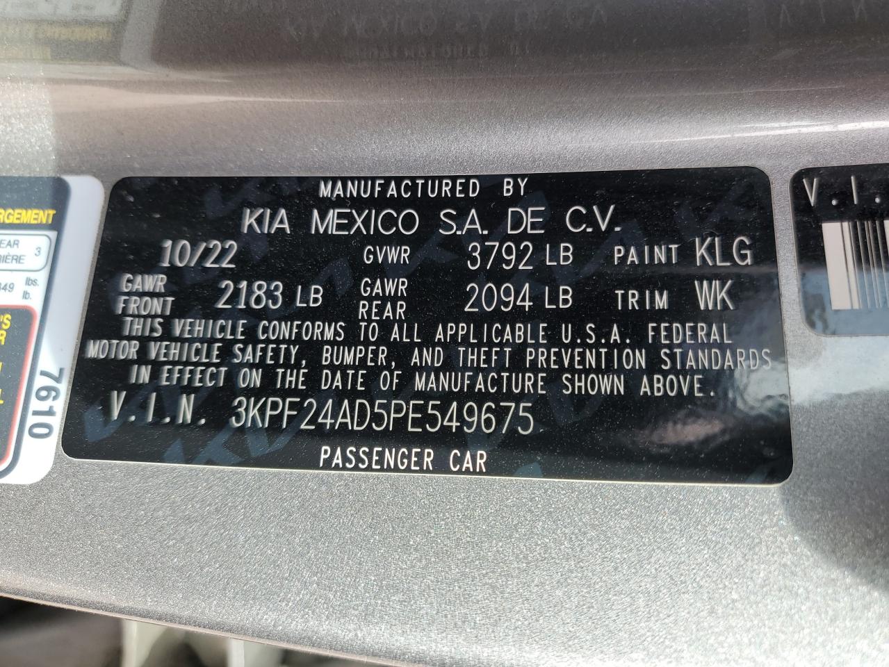 2023 Kia Forte - Image 13