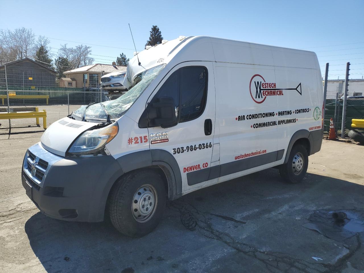 2017 Ram Promaster 2500 2500 High en Venta en Denver, CO - All Over
