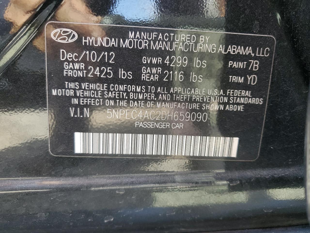 2013 Hyundai Sonata - Image 12