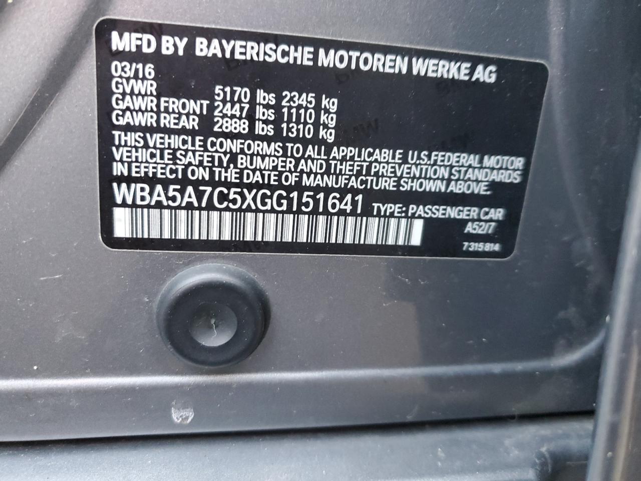 2016 BMW 5er - Image 14