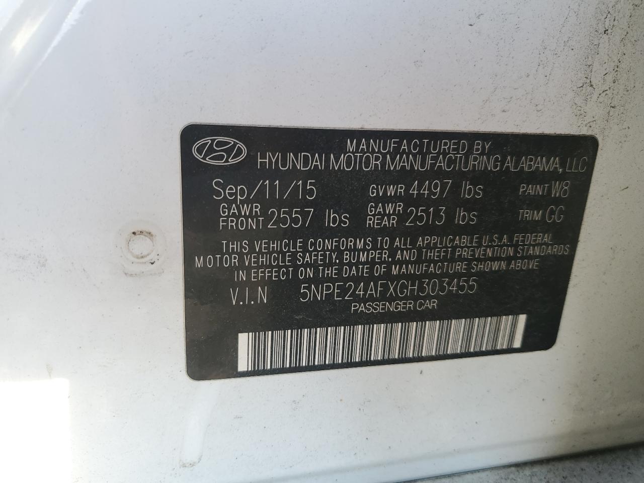 2016 Hyundai Sonata - Image 12
