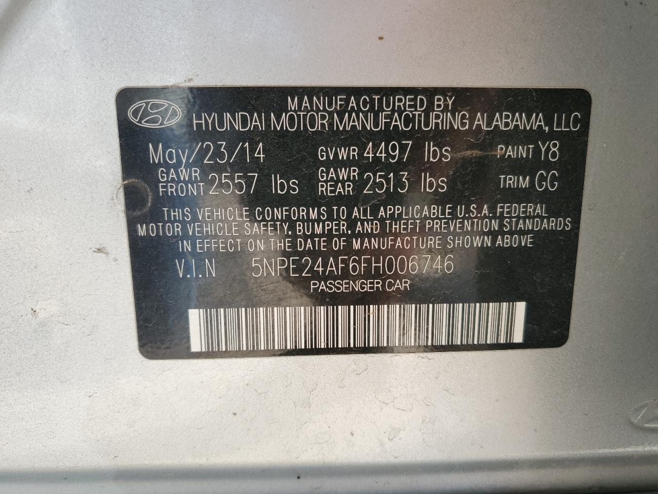 2015 Hyundai Sonata - Image 12