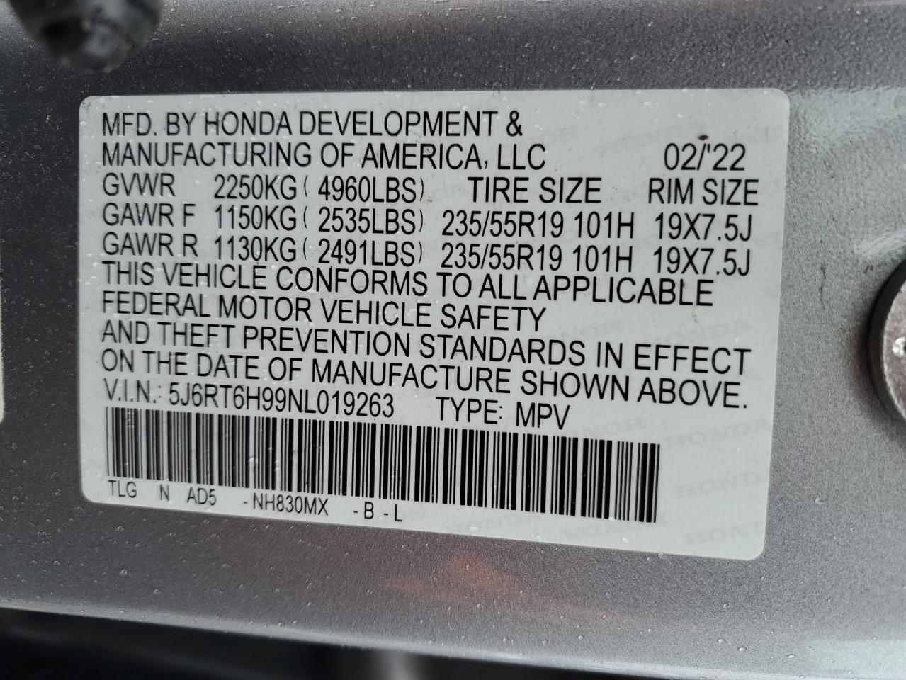 2022 Honda CR-V - Image 15