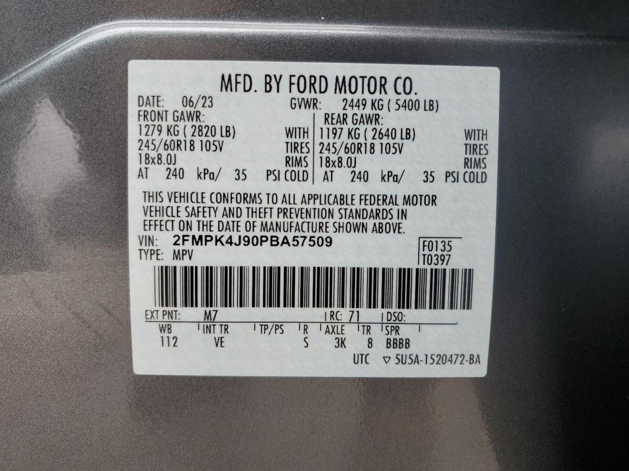2023 Ford Edge - Image 14