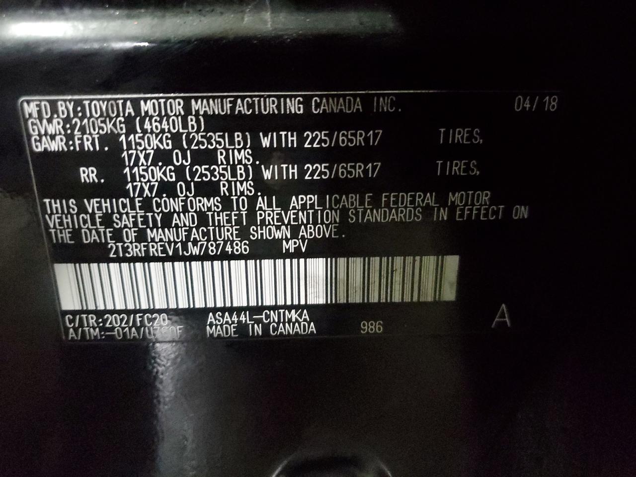 2018 Toyota RAV 4 - Image 13