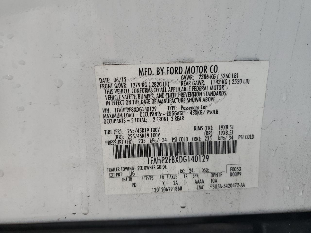 2013 Ford Taurus - Image 14