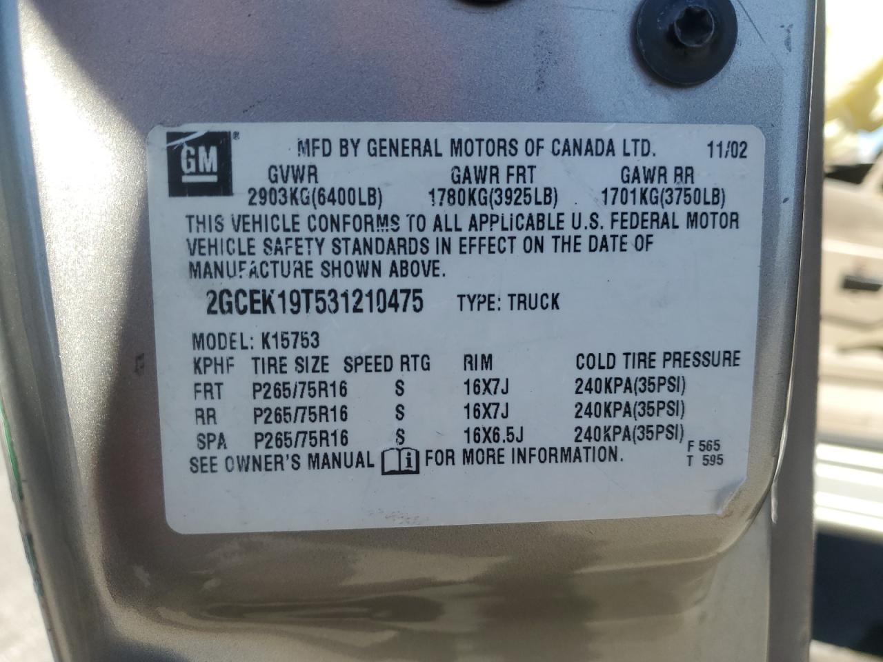 2003 Chevrolet Silverado - Image 14
