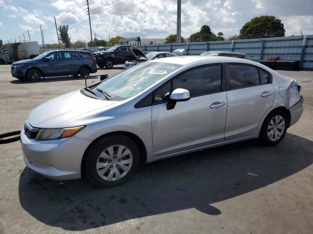  HONDA CIVIC 2012 Silver