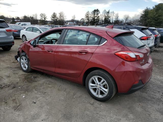  CHEVROLET CRUZE 2018 Red