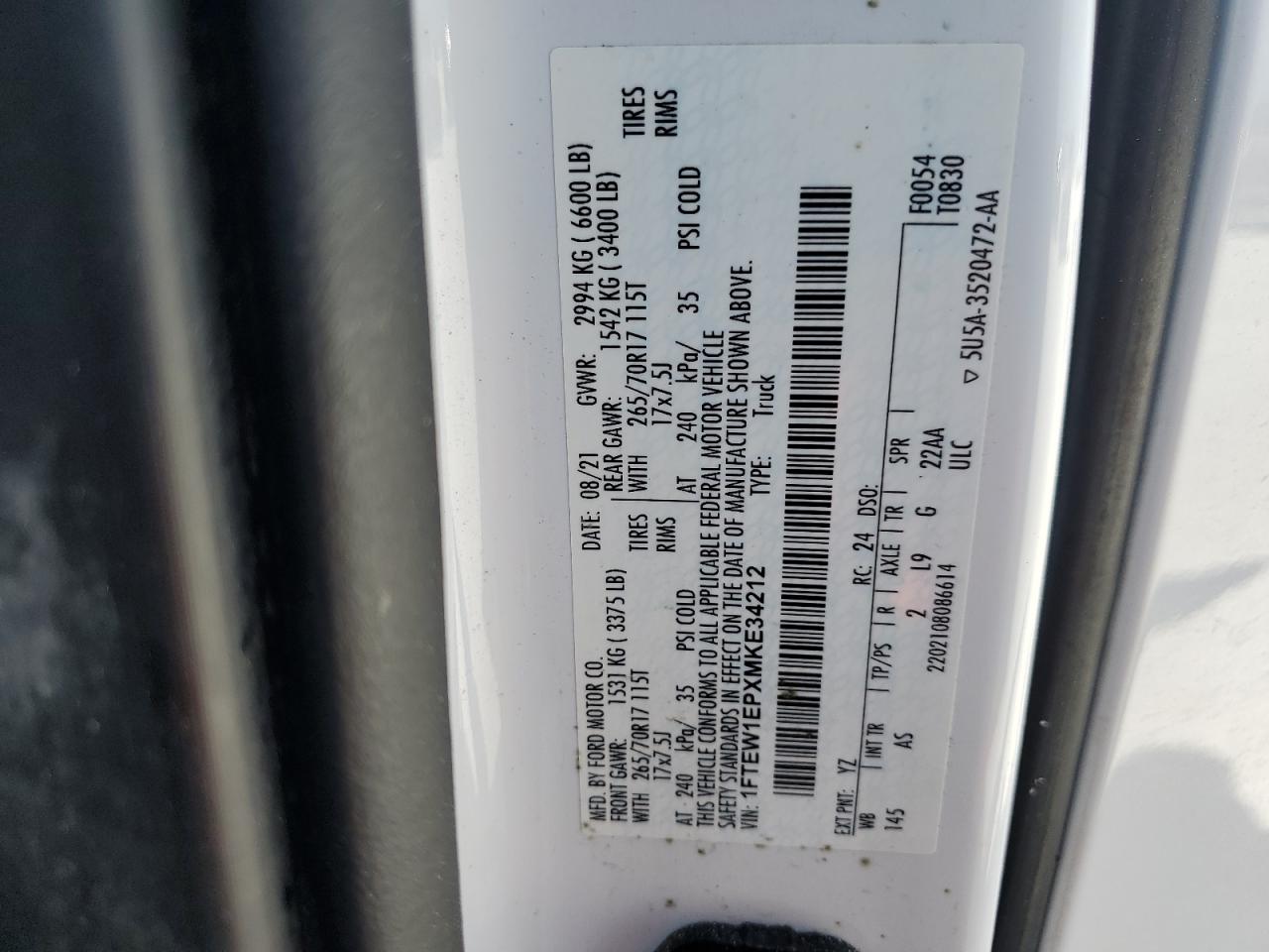 2021 Ford F-150 - Image 12