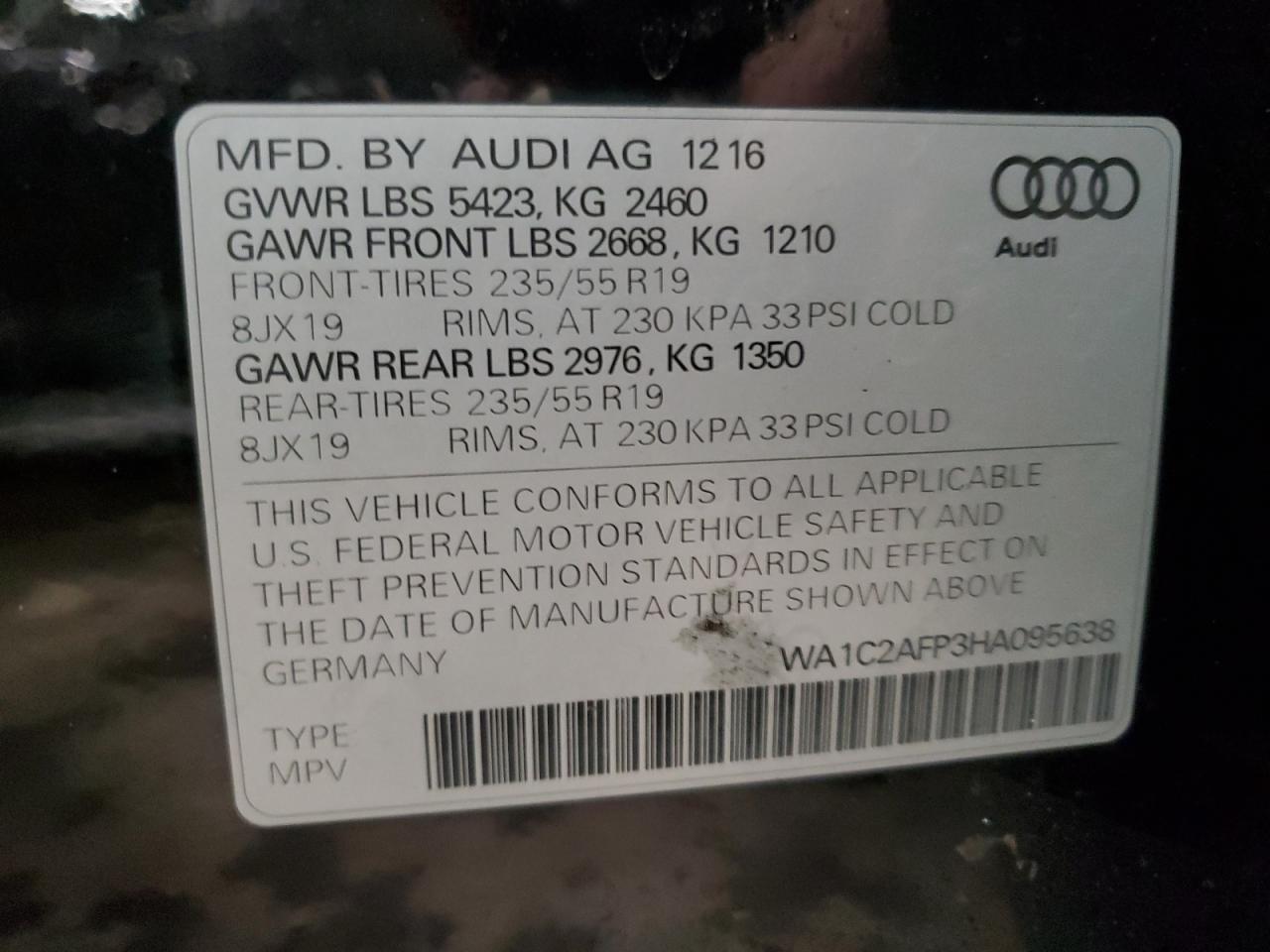 2017 Audi Q5 - Image 13