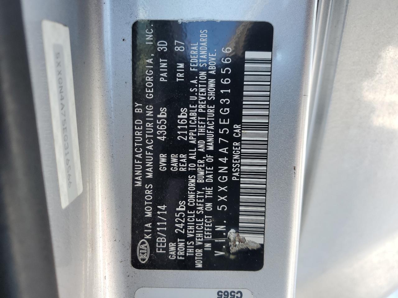 2014 Kia Optima - Image 12