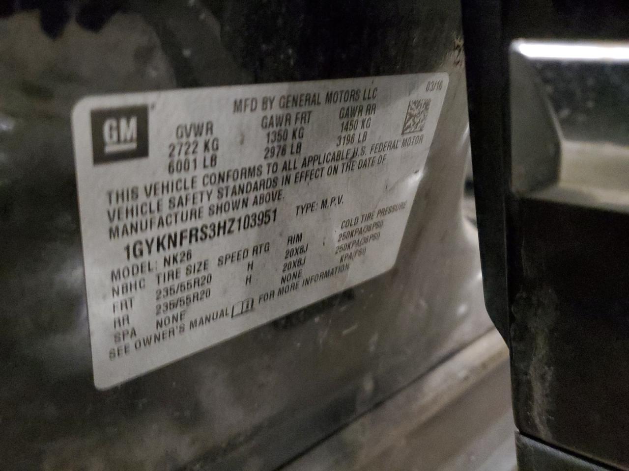 2017 Cadillac XT5 - Image 13