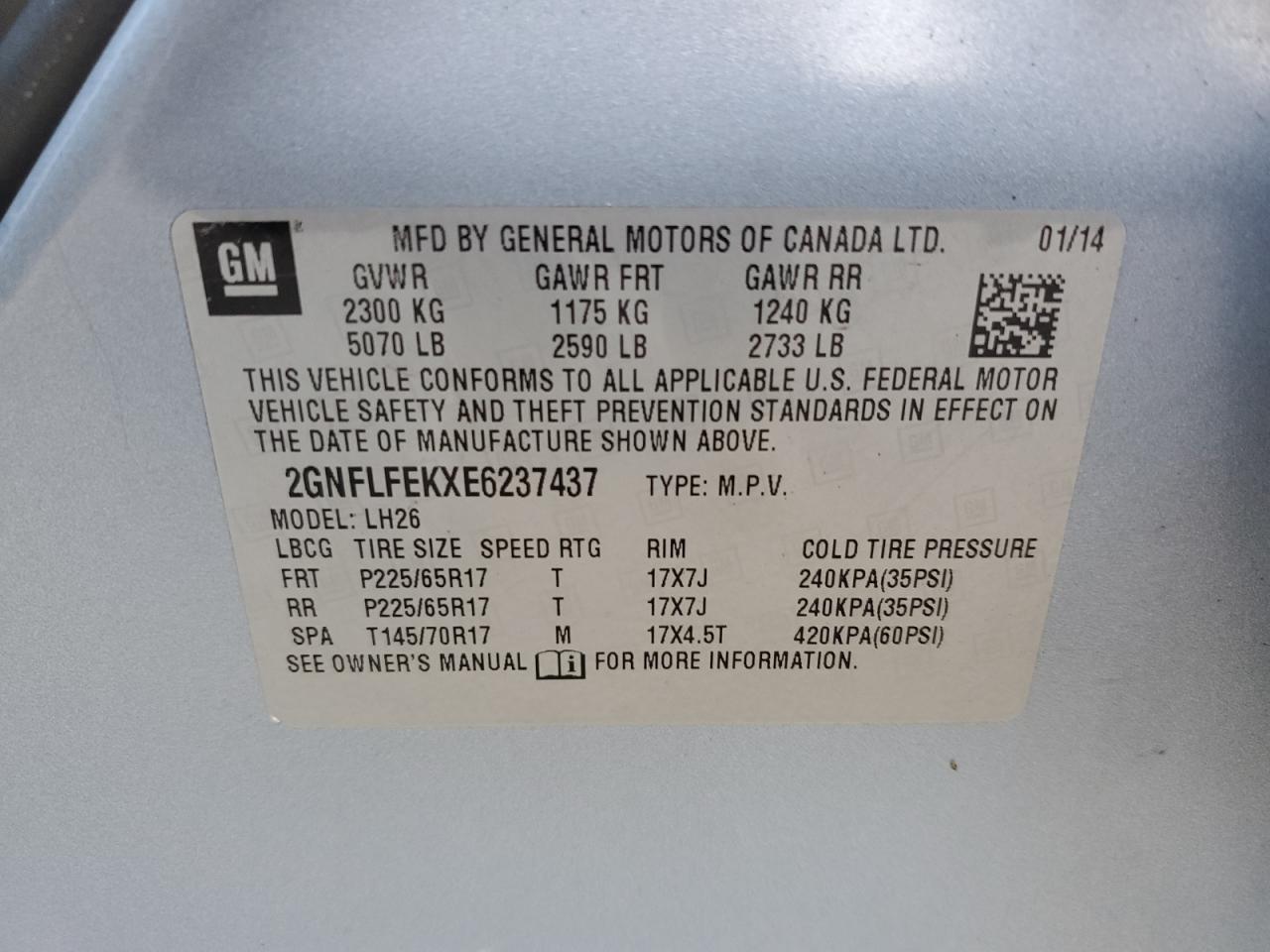 2014 Chevrolet Equinox - Image 15