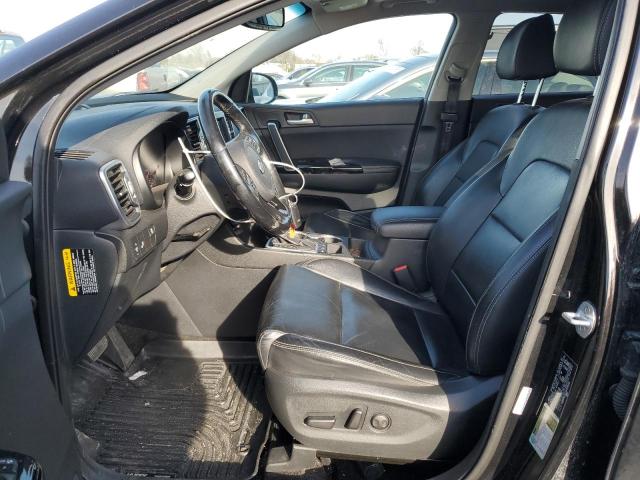  KIA SPORTAGE 2019 Чорний