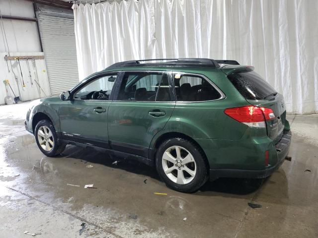  SUBARU OUTBACK 2013 Зеленый