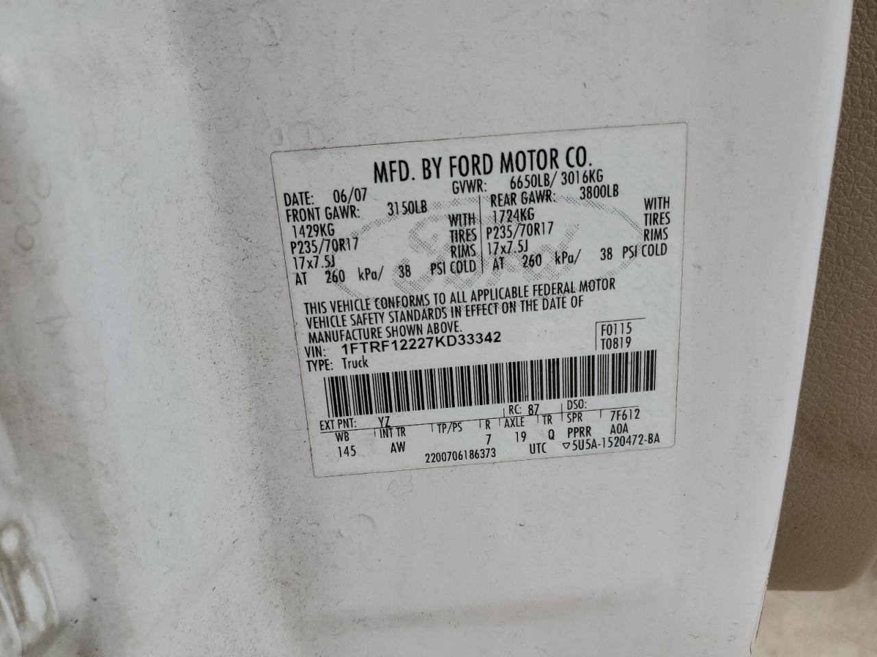 2007 Ford F-150 - Image 12