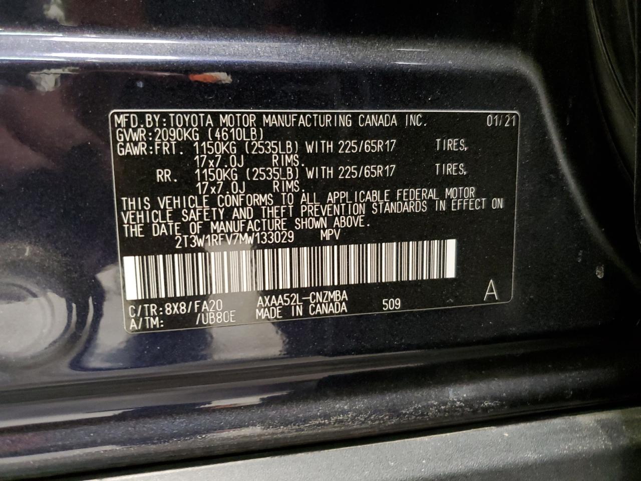 2021 Toyota RAV 4 - Image 14