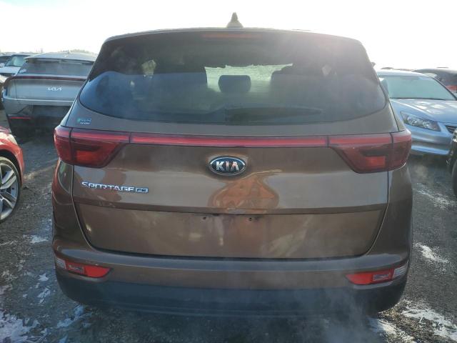 KIA SPORTAGE 2018 Pomarańczowy