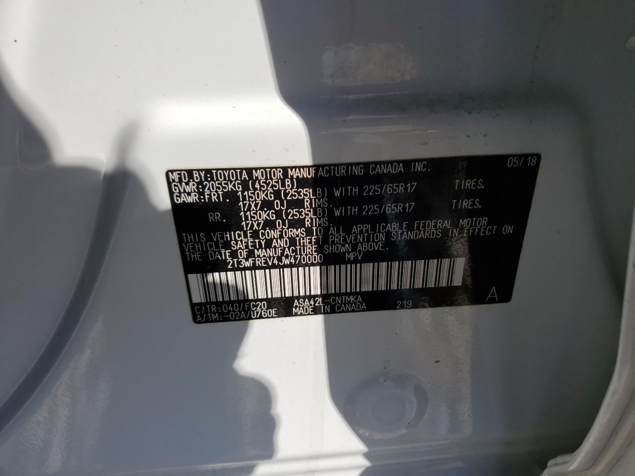 2018 Toyota RAV 4 - Image 13