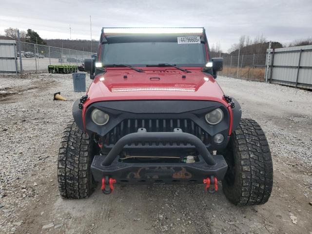 Parquets JEEP WRANGLER 2014 Czerwony
