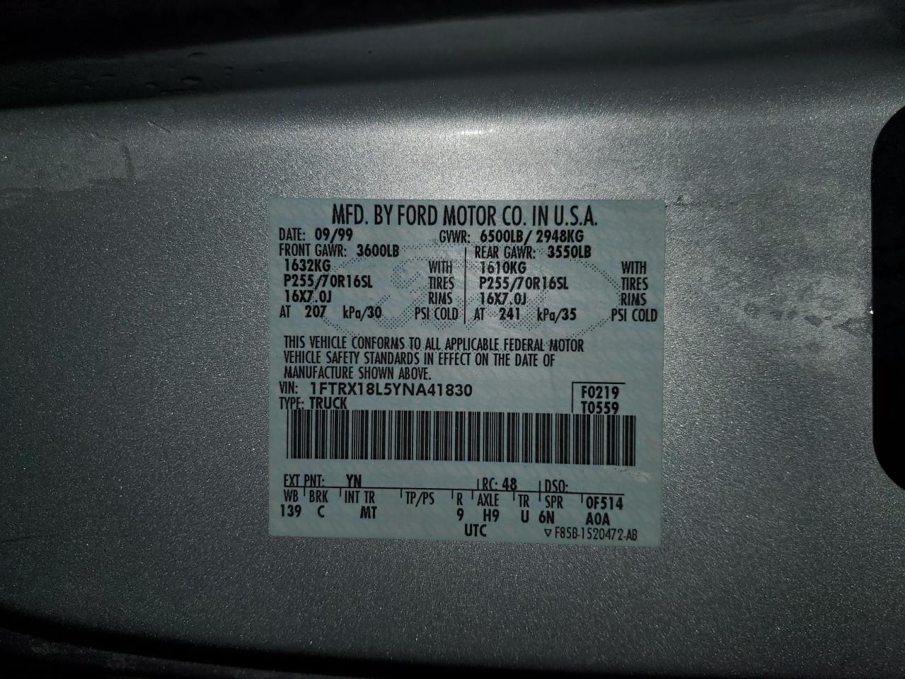 2000 Ford F-150 - Image 12